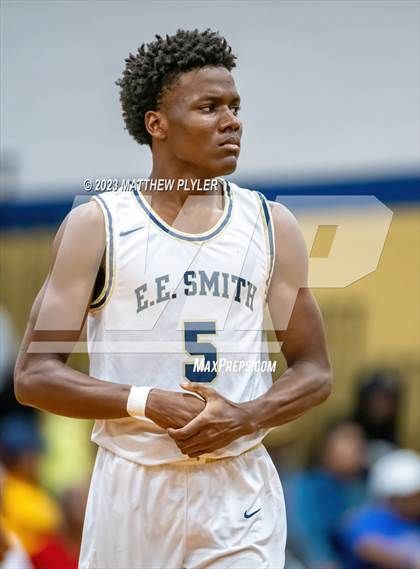 Thumbnail 1 in First Flight vs E.E. Smith (NCHSAA 3A Third Round) photogallery.