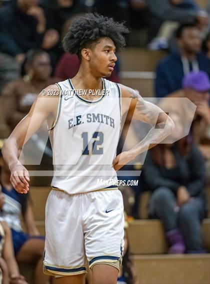 Thumbnail 3 in First Flight vs E.E. Smith (NCHSAA 3A Third Round) photogallery.