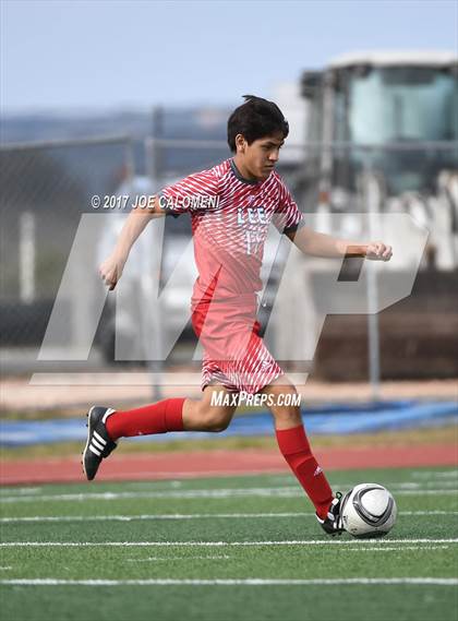 Thumbnail 2 in Victoria East vs Lee [Robert E.] (New Braunfels Tournament) photogallery.