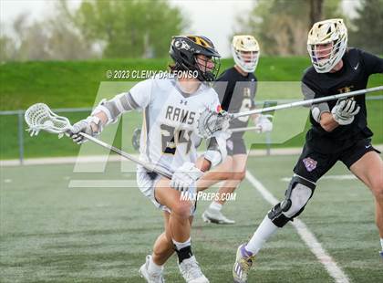 Thumbnail 1 in Holy Family vs Green Mountain(CHSAA 4A Boys lacrosse round 1) photogallery.