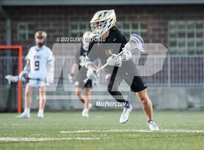 Thumbnail 3 in Holy Family vs Green Mountain(CHSAA 4A Boys lacrosse round 1) photogallery.