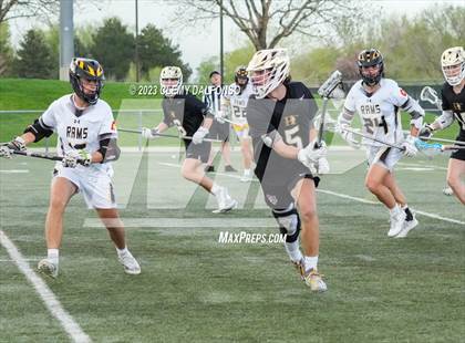 Thumbnail 1 in Holy Family vs Green Mountain(CHSAA 4A Boys lacrosse round 1) photogallery.