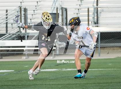 Thumbnail 2 in Holy Family vs Green Mountain(CHSAA 4A Boys lacrosse round 1) photogallery.