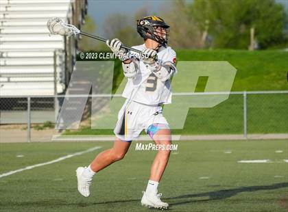 Thumbnail 3 in Holy Family vs Green Mountain(CHSAA 4A Boys lacrosse round 1) photogallery.