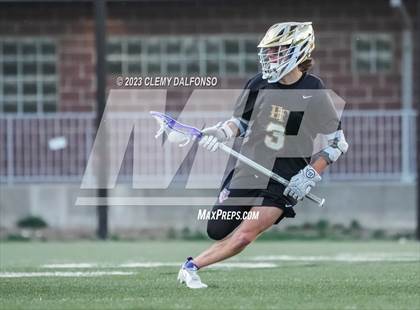 Thumbnail 2 in Holy Family vs Green Mountain(CHSAA 4A Boys lacrosse round 1) photogallery.