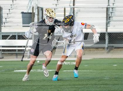 Thumbnail 2 in Holy Family vs Green Mountain(CHSAA 4A Boys lacrosse round 1) photogallery.