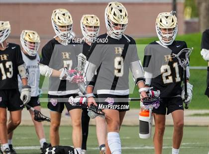 Thumbnail 1 in Holy Family vs Green Mountain(CHSAA 4A Boys lacrosse round 1) photogallery.