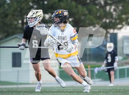 Thumbnail 2 in Holy Family vs Green Mountain(CHSAA 4A Boys lacrosse round 1) photogallery.