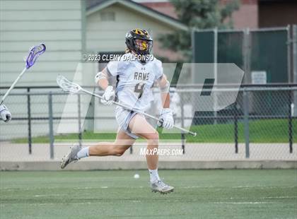 Thumbnail 2 in Holy Family vs Green Mountain(CHSAA 4A Boys lacrosse round 1) photogallery.