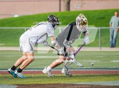 Thumbnail 1 in Holy Family vs Green Mountain(CHSAA 4A Boys lacrosse round 1) photogallery.
