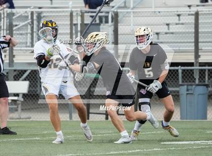 Thumbnail 1 in Holy Family vs Green Mountain(CHSAA 4A Boys lacrosse round 1) photogallery.