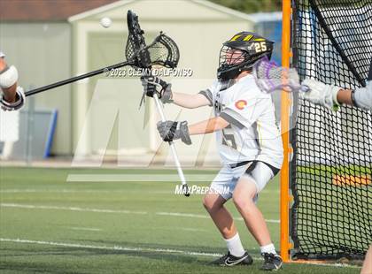 Thumbnail 1 in Holy Family vs Green Mountain(CHSAA 4A Boys lacrosse round 1) photogallery.