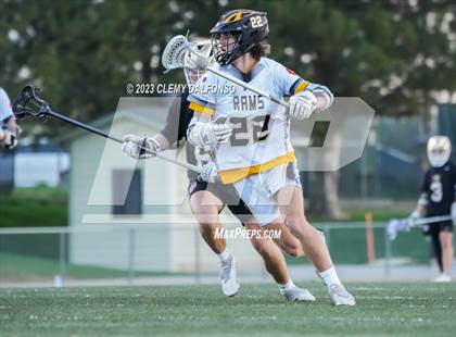 Thumbnail 1 in Holy Family vs Green Mountain(CHSAA 4A Boys lacrosse round 1) photogallery.