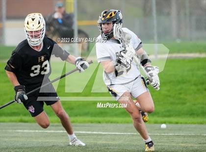 Thumbnail 1 in Holy Family vs Green Mountain(CHSAA 4A Boys lacrosse round 1) photogallery.