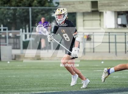 Thumbnail 2 in Holy Family vs Green Mountain(CHSAA 4A Boys lacrosse round 1) photogallery.