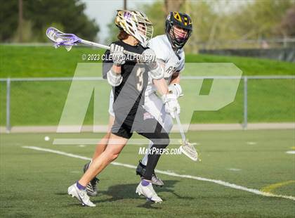 Thumbnail 2 in Holy Family vs Green Mountain(CHSAA 4A Boys lacrosse round 1) photogallery.