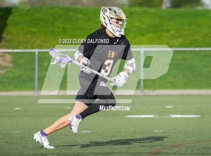 Thumbnail 2 in Holy Family vs Green Mountain(CHSAA 4A Boys lacrosse round 1) photogallery.
