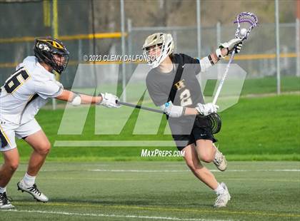 Thumbnail 1 in Holy Family vs Green Mountain(CHSAA 4A Boys lacrosse round 1) photogallery.