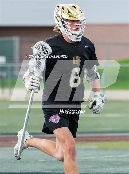 Thumbnail 3 in Holy Family vs Green Mountain(CHSAA 4A Boys lacrosse round 1) photogallery.
