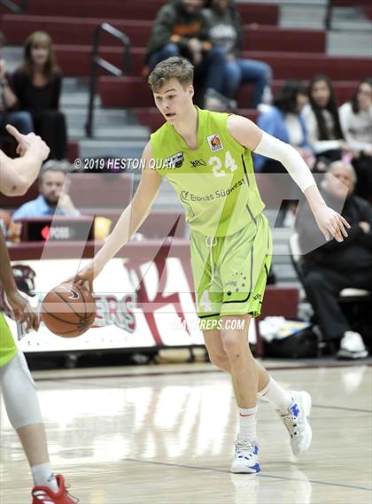 Thumbnail 2 in Fairmont Prep vs. Urspring - Germany (Rancho Mirage Holiday Invitational) photogallery.