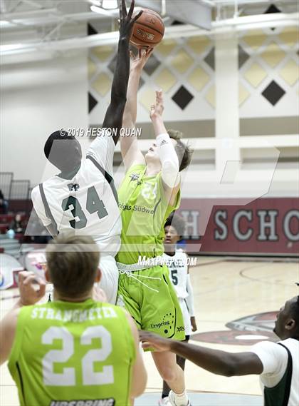 Thumbnail 2 in Fairmont Prep vs. Urspring - Germany (Rancho Mirage Holiday Invitational) photogallery.