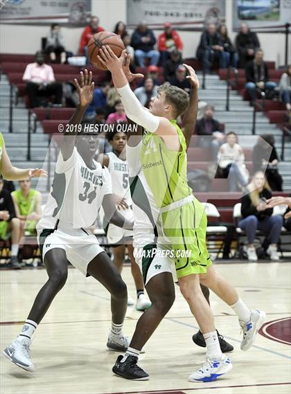 Thumbnail 1 in Fairmont Prep vs. Urspring - Germany (Rancho Mirage Holiday Invitational) photogallery.