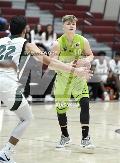 Thumbnail 2 in Fairmont Prep vs. Urspring - Germany (Rancho Mirage Holiday Invitational) photogallery.