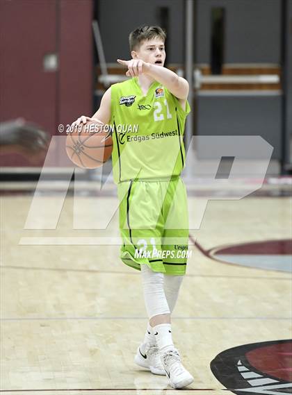 Thumbnail 1 in Fairmont Prep vs. Urspring - Germany (Rancho Mirage Holiday Invitational) photogallery.