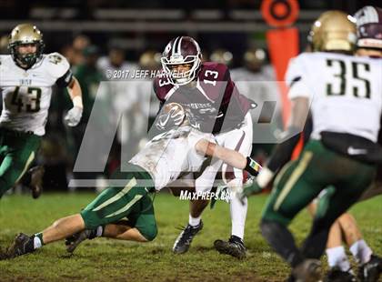Thumbnail 3 in St. Vincent-St. Mary @ Woodridge (OHSAA Division III Region 9 Quarterfinal) photogallery.
