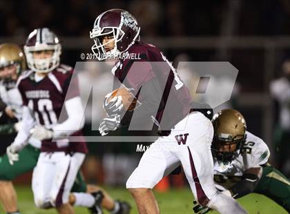 Thumbnail 2 in St. Vincent-St. Mary @ Woodridge (OHSAA Division III Region 9 Quarterfinal) photogallery.