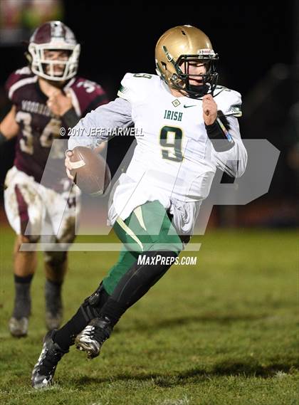 Thumbnail 1 in St. Vincent-St. Mary @ Woodridge (OHSAA Division III Region 9 Quarterfinal) photogallery.