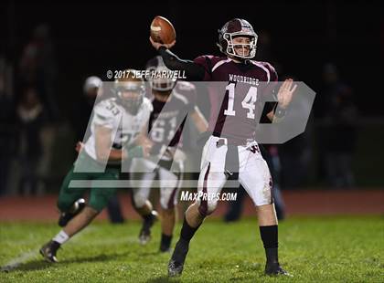 Thumbnail 1 in St. Vincent-St. Mary @ Woodridge (OHSAA Division III Region 9 Quarterfinal) photogallery.