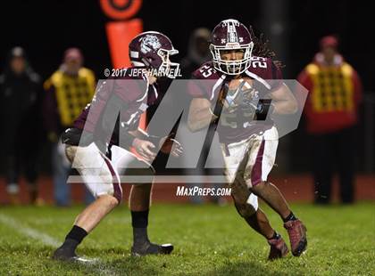 Thumbnail 1 in St. Vincent-St. Mary @ Woodridge (OHSAA Division III Region 9 Quarterfinal) photogallery.