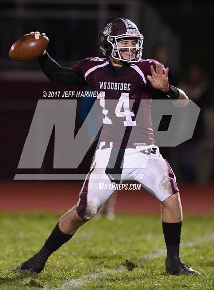 Thumbnail 2 in St. Vincent-St. Mary @ Woodridge (OHSAA Division III Region 9 Quarterfinal) photogallery.