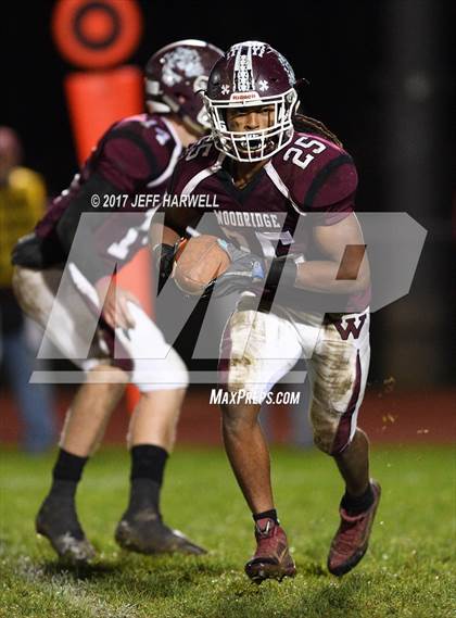 Thumbnail 2 in St. Vincent-St. Mary @ Woodridge (OHSAA Division III Region 9 Quarterfinal) photogallery.