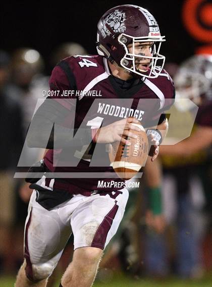 Thumbnail 2 in St. Vincent-St. Mary @ Woodridge (OHSAA Division III Region 9 Quarterfinal) photogallery.