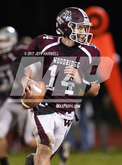 Thumbnail 1 in St. Vincent-St. Mary @ Woodridge (OHSAA Division III Region 9 Quarterfinal) photogallery.
