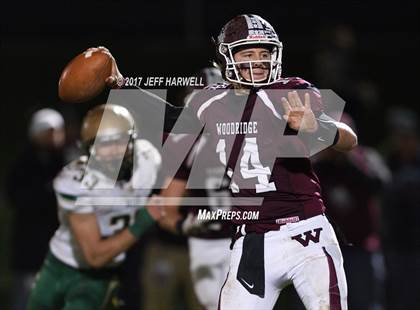 Thumbnail 3 in St. Vincent-St. Mary @ Woodridge (OHSAA Division III Region 9 Quarterfinal) photogallery.