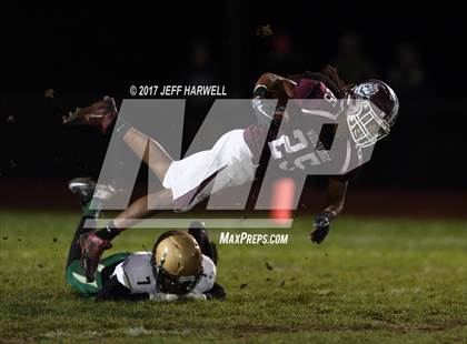 Thumbnail 1 in St. Vincent-St. Mary @ Woodridge (OHSAA Division III Region 9 Quarterfinal) photogallery.