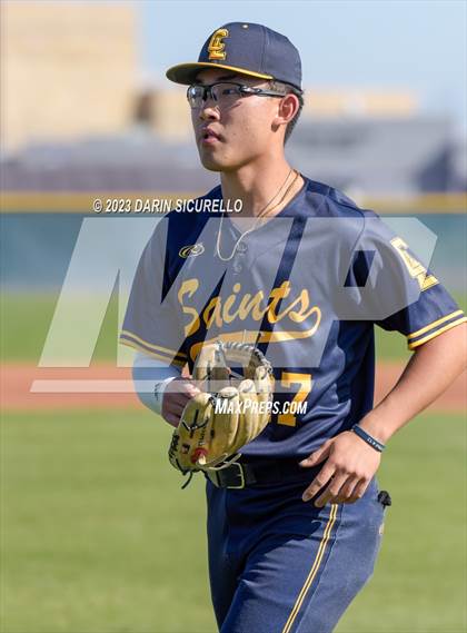 Thumbnail 2 in Crean Lutheran vs. Prospect Ridge Academy  (Coach Bob Invitational) photogallery.