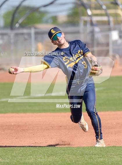 Thumbnail 1 in Crean Lutheran vs. Prospect Ridge Academy  (Coach Bob Invitational) photogallery.