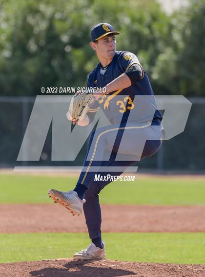 Thumbnail 2 in Crean Lutheran vs. Prospect Ridge Academy  (Coach Bob Invitational) photogallery.