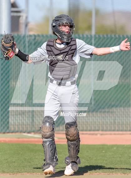 Thumbnail 3 in Crean Lutheran vs. Prospect Ridge Academy  (Coach Bob Invitational) photogallery.