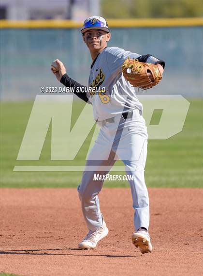 Thumbnail 3 in Crean Lutheran vs. Prospect Ridge Academy  (Coach Bob Invitational) photogallery.