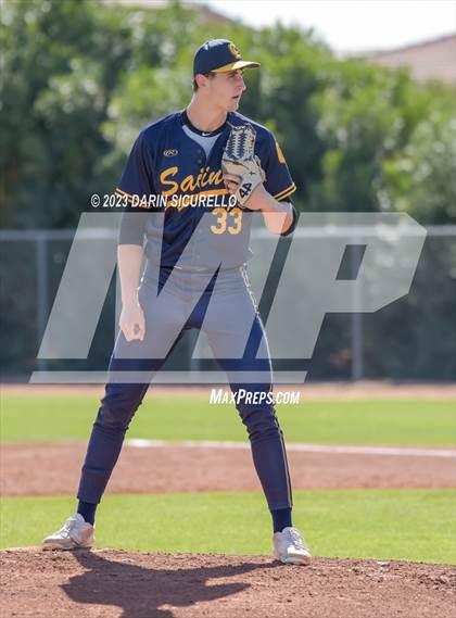 Thumbnail 3 in Crean Lutheran vs. Prospect Ridge Academy  (Coach Bob Invitational) photogallery.
