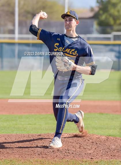 Thumbnail 3 in Crean Lutheran vs. Prospect Ridge Academy  (Coach Bob Invitational) photogallery.