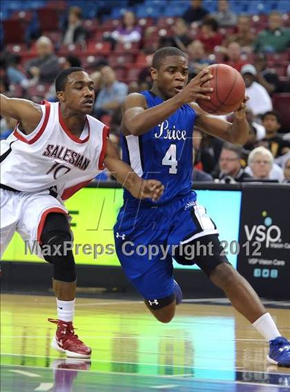 Thumbnail 1 in Price vs. Salesian (CIF State D4 Final) photogallery.