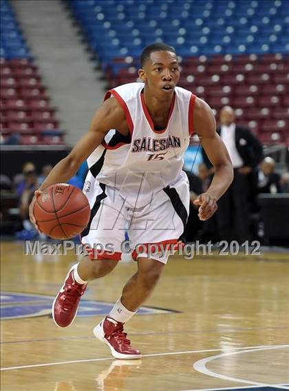 Thumbnail 3 in Price vs. Salesian (CIF State D4 Final) photogallery.