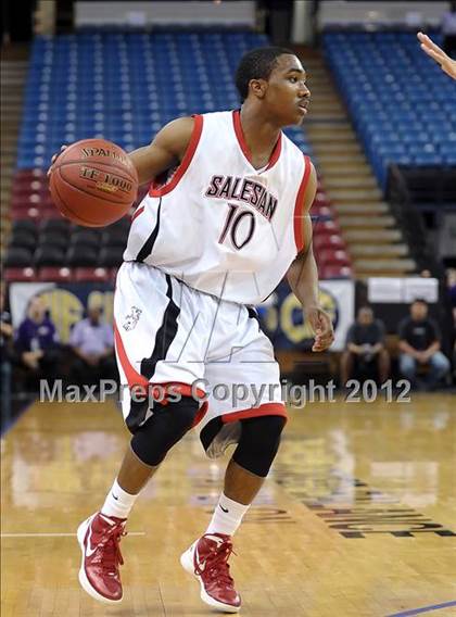Thumbnail 2 in Price vs. Salesian (CIF State D4 Final) photogallery.