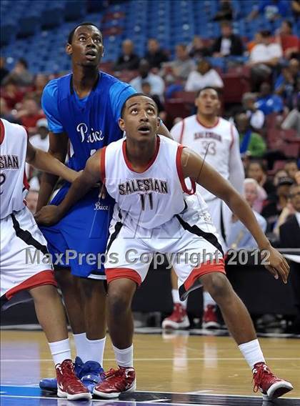 Thumbnail 1 in Price vs. Salesian (CIF State D4 Final) photogallery.